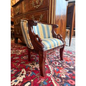 Empire-style Children's Armchair