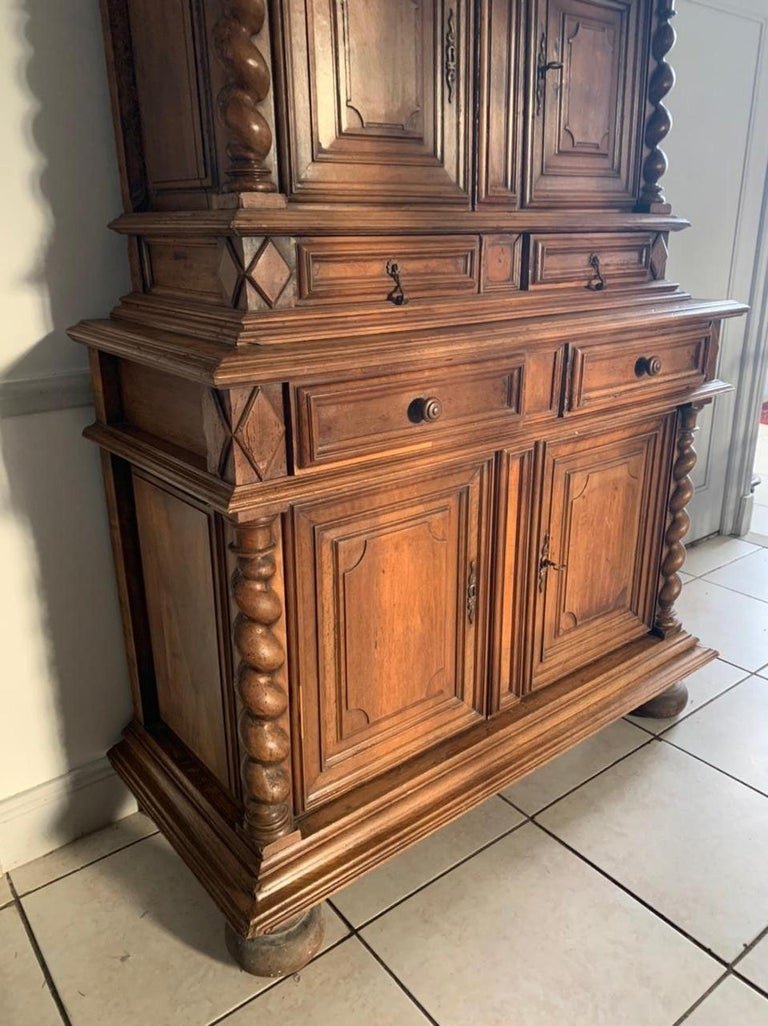 Cabinet Buffet Louis XIII - 17ème Siècle - France-photo-1