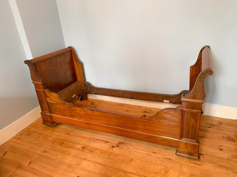 Louis-philippe Period Boat Bed - Circa 1840-photo-1