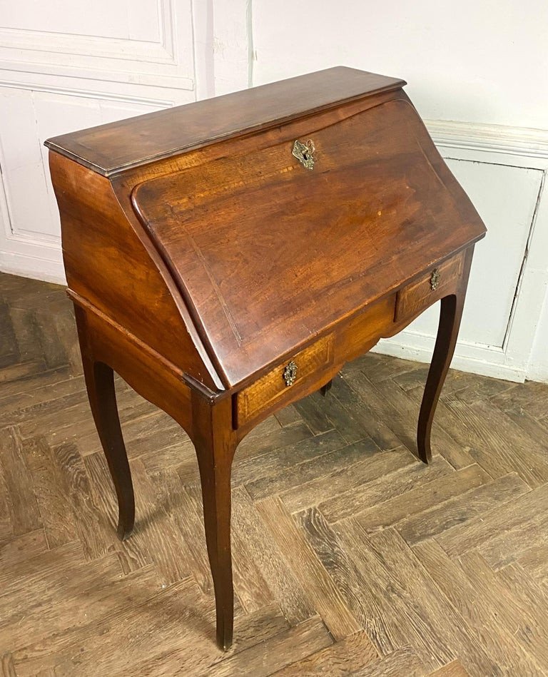 Scriban Desk, Donkey Desk, Sloping Desk, Secretary - Louis XV Period - France 18th-photo-2