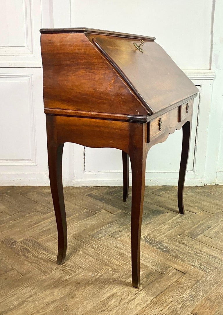 Scriban Desk, Donkey Desk, Sloping Desk, Secretary - Louis XV Period - France 18th-photo-4