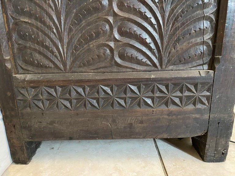 Large Richly Carved Sideboard / Sideboard - Renaissance - Early 17th Century - France-photo-4