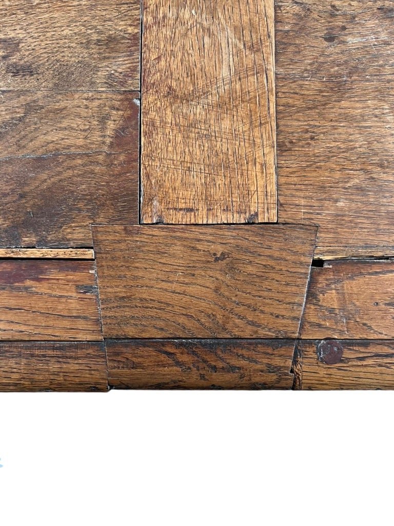 Imposing 18th Century Wooden Top Dining Table With Louis XV Style Base-photo-4