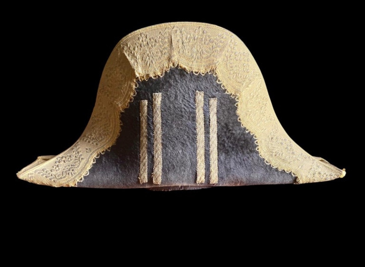 Bicorne des "Cent-Suisses" - Epoque Restauration LouisPhilippe 19eme - France-photo-3