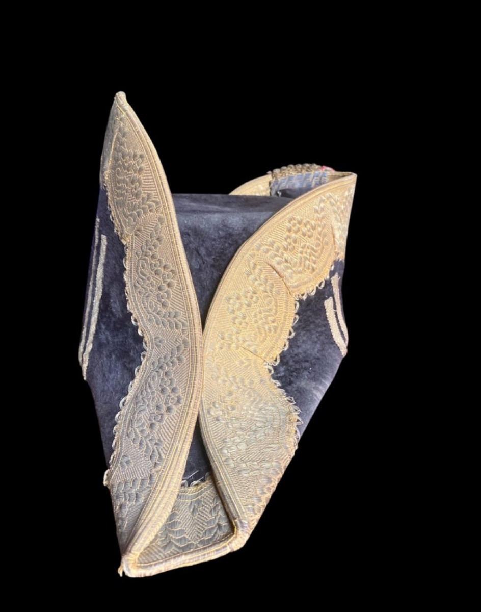 Bicorne des "Cent-Suisses" - Epoque Restauration LouisPhilippe 19eme - France-photo-4