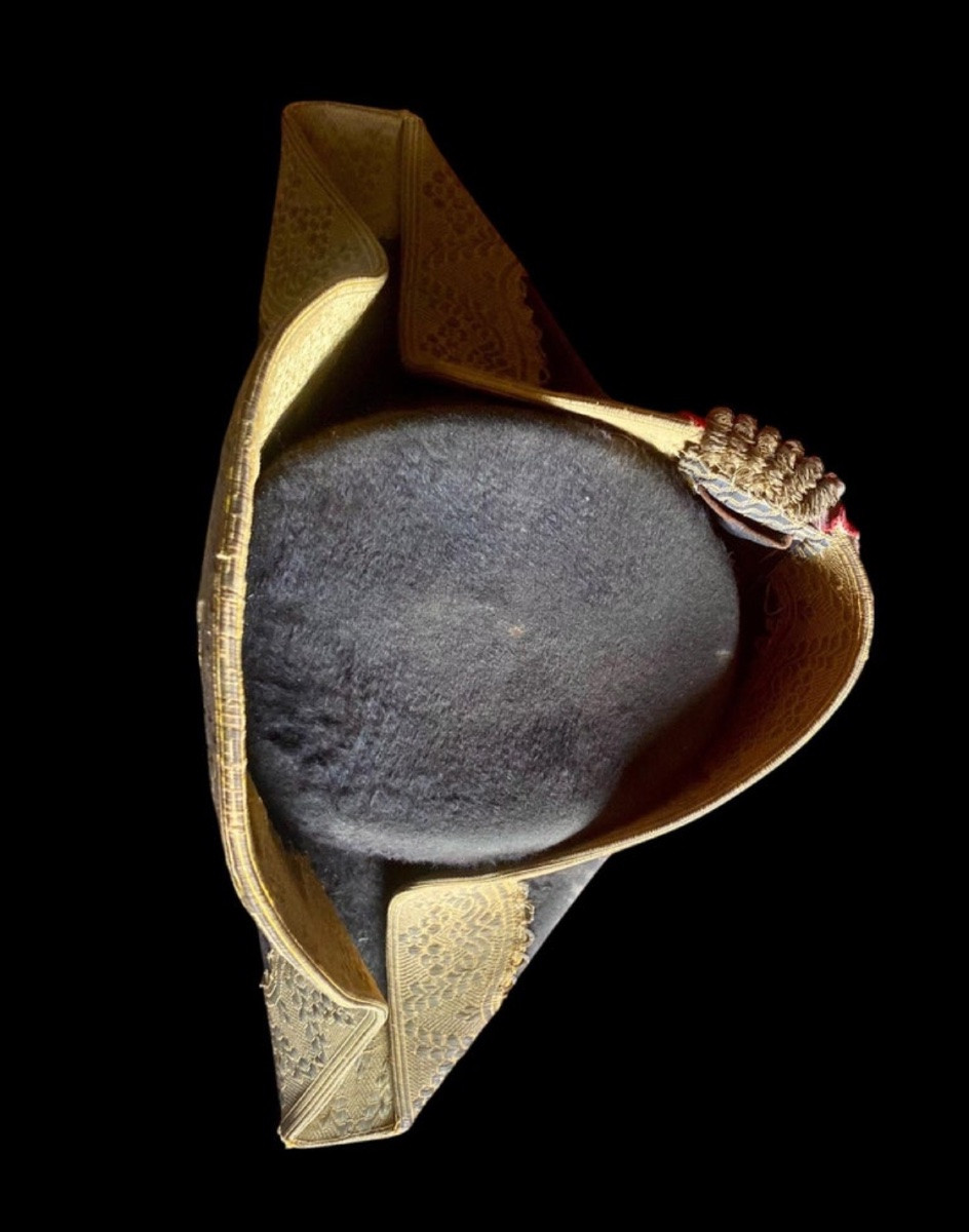 Bicorne des "Cent-Suisses" - Epoque Restauration LouisPhilippe 19eme - France-photo-2