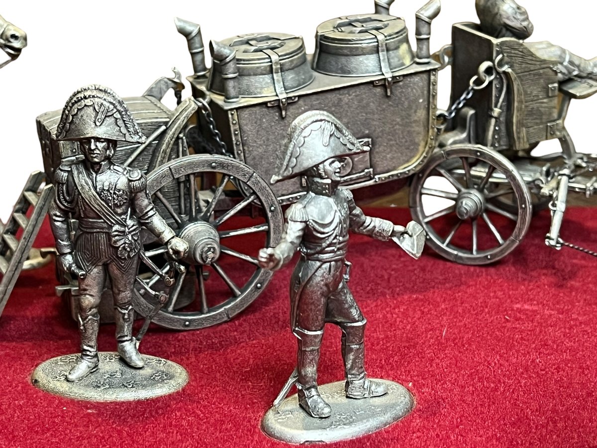 Mhsp Lead Soldiers Collection - Historical Miniatures - The Emperor's Mobile Kitchen-photo-3