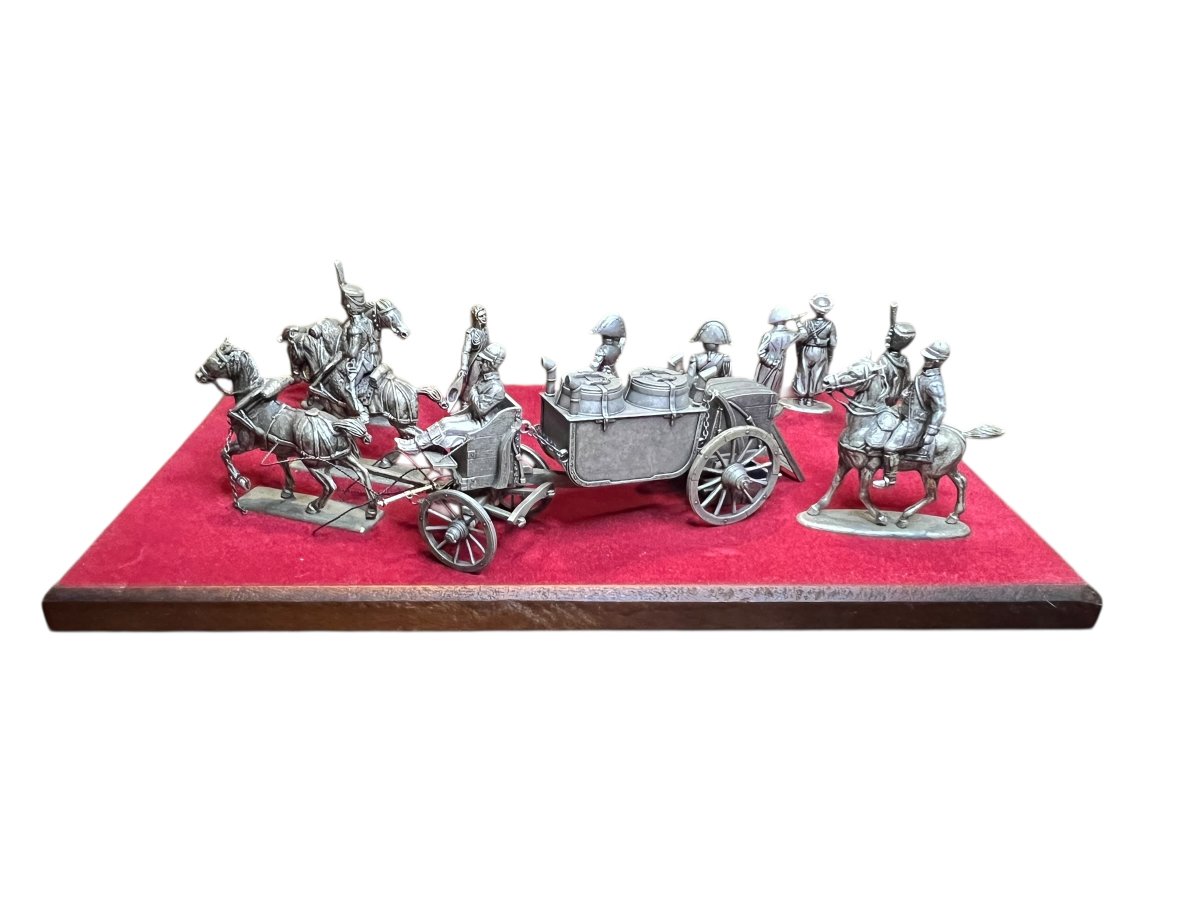 Mhsp Lead Soldiers Collection - Historical Miniatures - The Emperor's Mobile Kitchen-photo-4