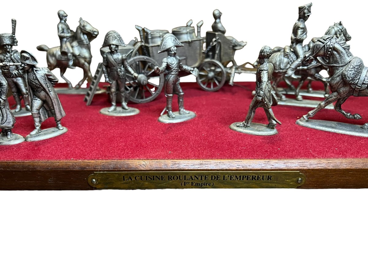 Mhsp Lead Soldiers Collection - Historical Miniatures - The Emperor's Mobile Kitchen-photo-1