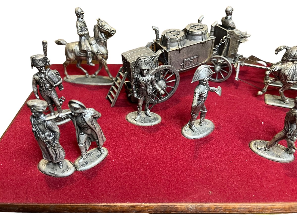 Mhsp Lead Soldiers Collection - Historical Miniatures - The Emperor's Mobile Kitchen-photo-2