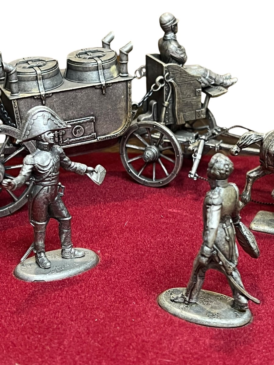 Mhsp Lead Soldiers Collection - Historical Miniatures - The Emperor's Mobile Kitchen-photo-3