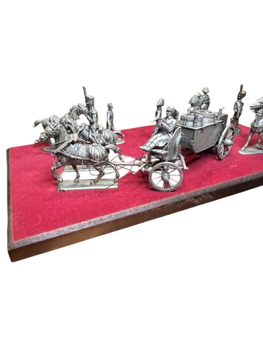 Mhsp Lead Soldiers Collection - Historical Miniatures - The Emperor's Mobile Kitchen-photo-5
