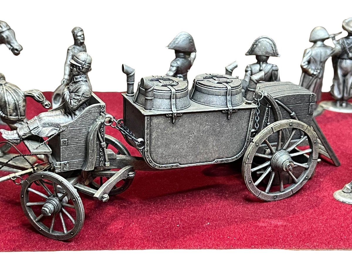 Mhsp Lead Soldiers Collection - Historical Miniatures - The Emperor's Mobile Kitchen-photo-6