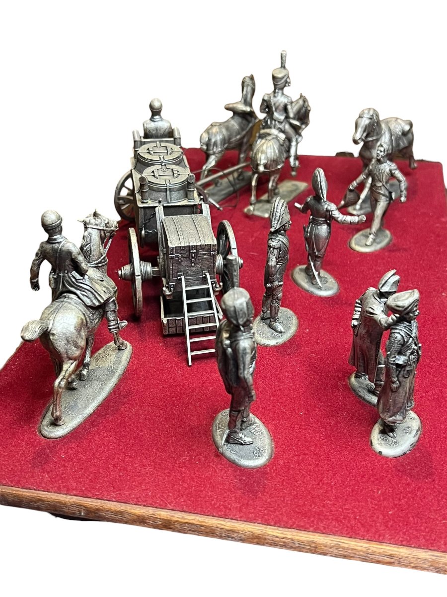 Mhsp Lead Soldiers Collection - Historical Miniatures - The Emperor's Mobile Kitchen-photo-8