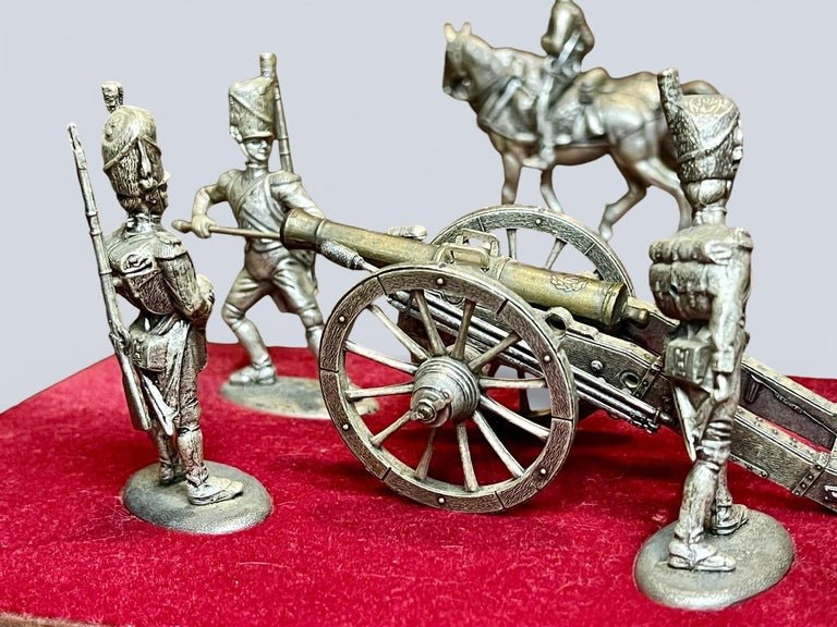 Collection de Soldats de plomb MHSP - miniature historique - Le canon Gribeauval - 2 scènes-photo-7