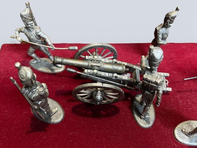 Collection de Soldats de plomb MHSP - miniature historique - Le canon Gribeauval - 2 scènes-photo-8