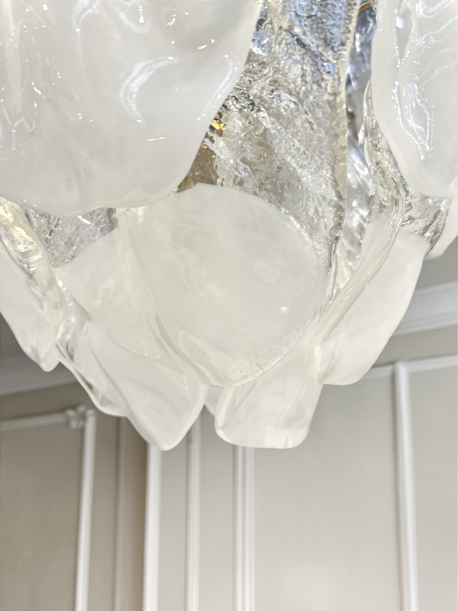 Murano Glass Chandelier - Venice, Italy - 1970-photo-3