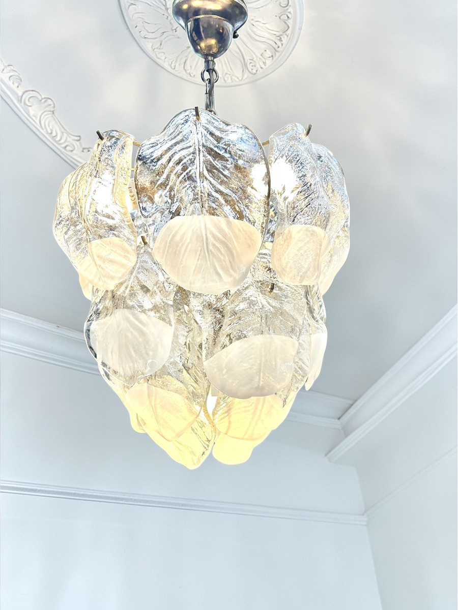 Murano Glass Chandelier - Venice, Italy - 1970-photo-4