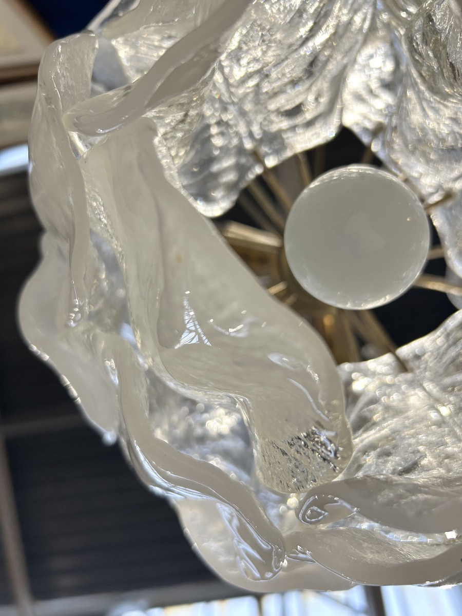 Murano Glass Chandelier - Venice, Italy - 1970-photo-7