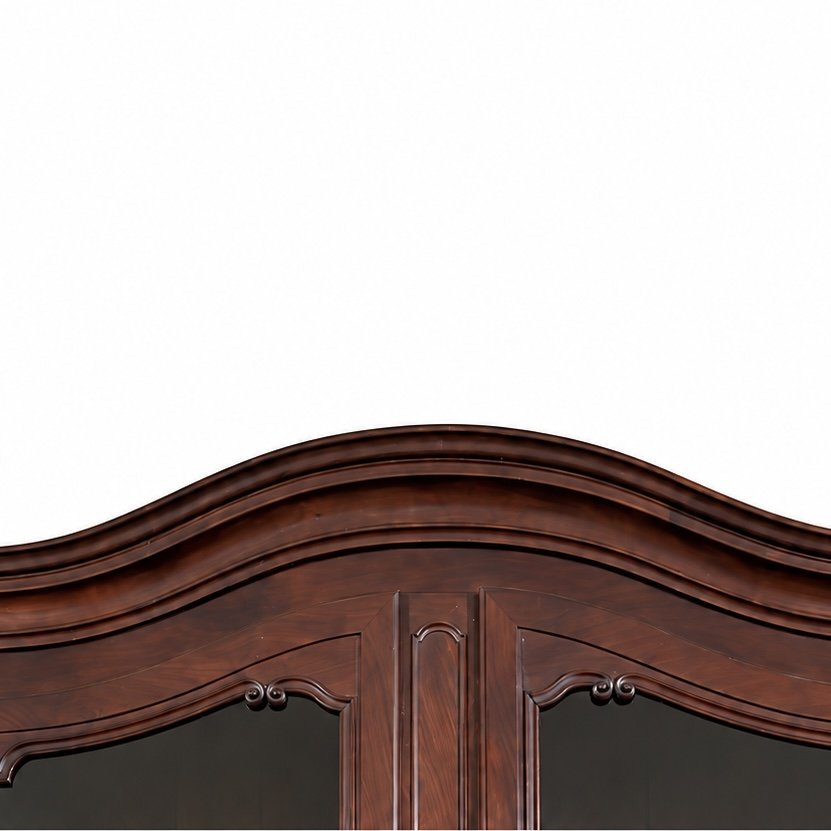 Important 18th Century French Louis XV Mahogany And Burr Walnut Port Cabinet-photo-3