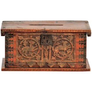 Very Rare Box Or Minnekästchen, Germany Or Italy, 15th Century