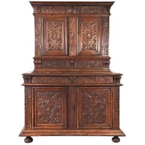 Richly Carved Buffet - Renaissance - Circa 1580 - France ​