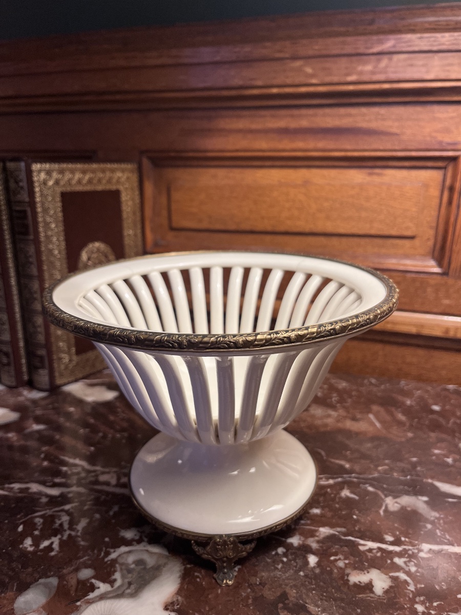 Coupe En Porcelaine Ou Vide Poche - XXème siècle -photo-2