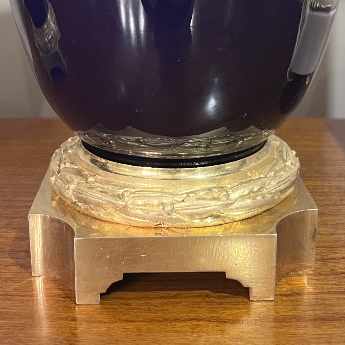 Paire De Vases En Porcelaine Bleue - XIXÈME Siècle -photo-1