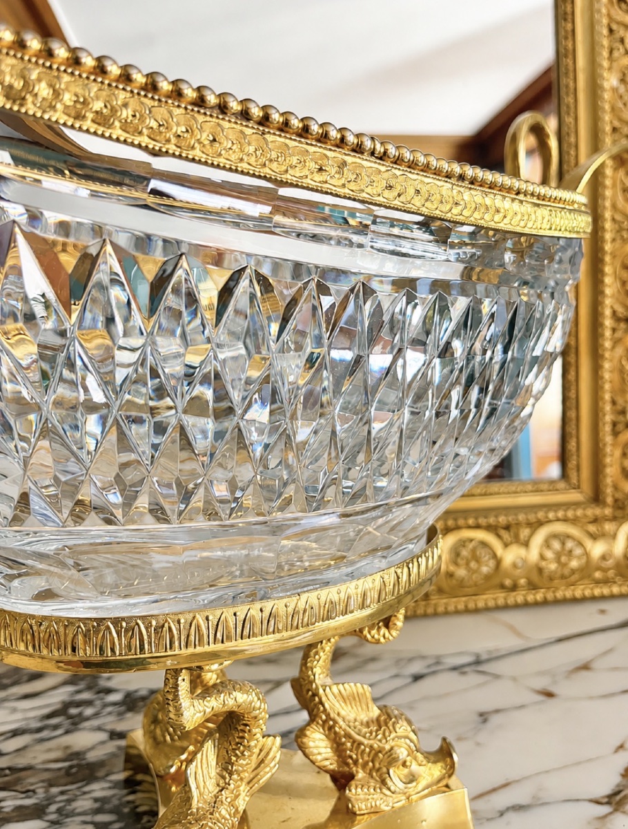 Coupe En Cristal Taillé - Maison Benito Paris -photo-4