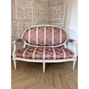 Banquette Style Louis XVI - Époque Napoléon III