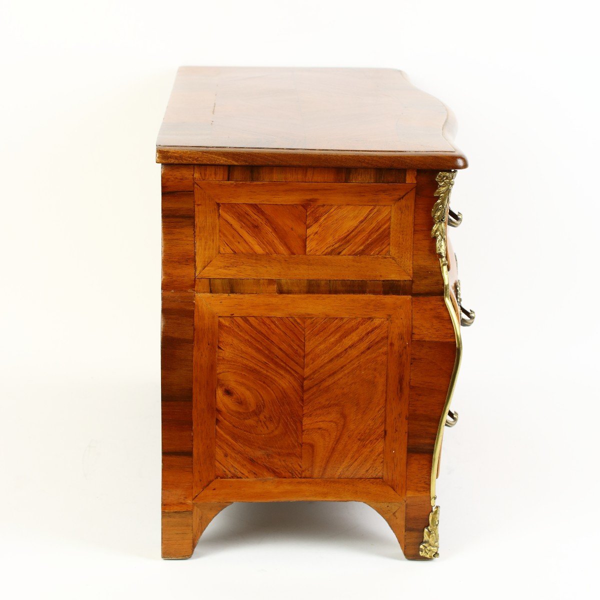 Louis XV Style Miniature Chest Of Drawers Or Commode à La Parisienne-photo-4