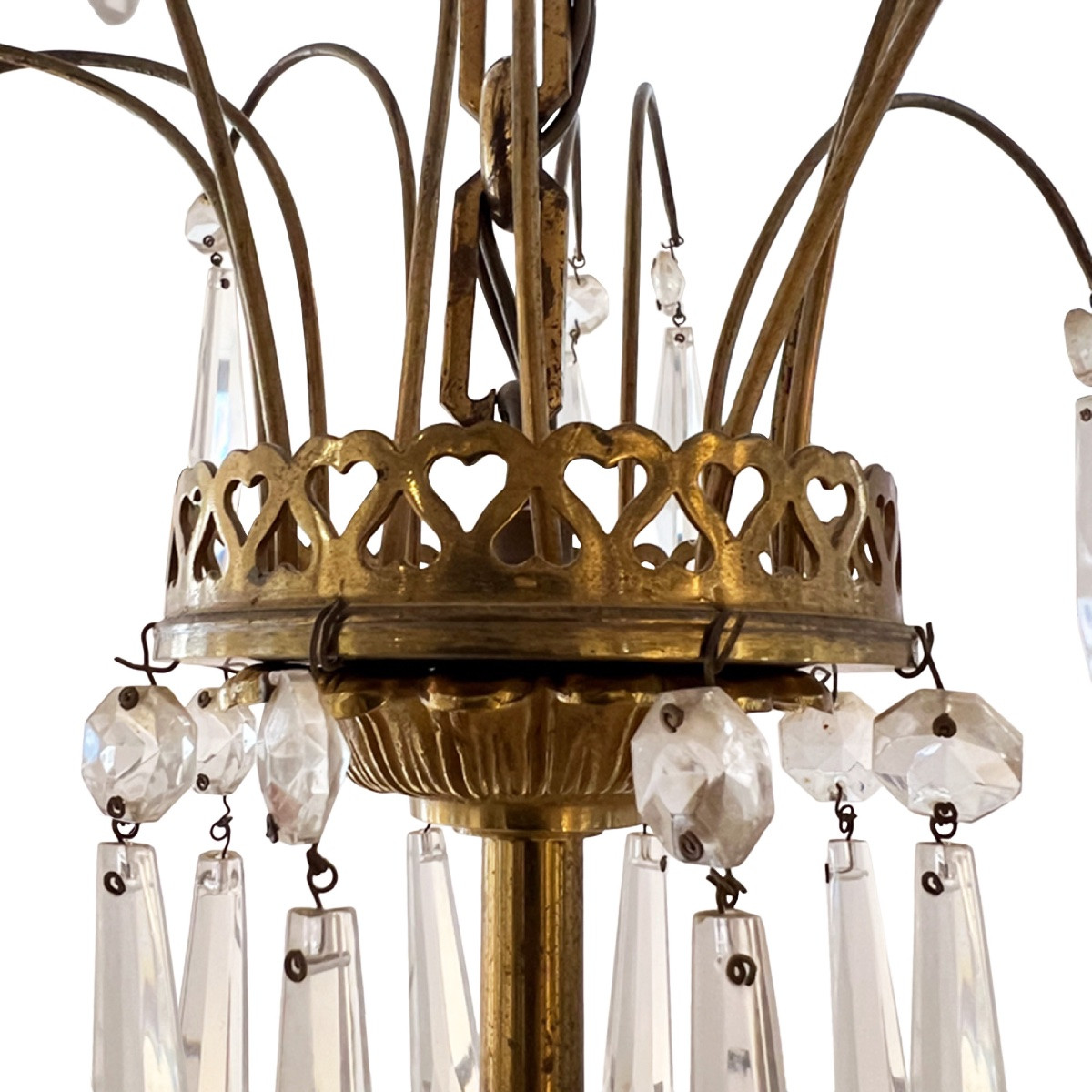 Elegant French Chandelier From The 1950s-photo-2