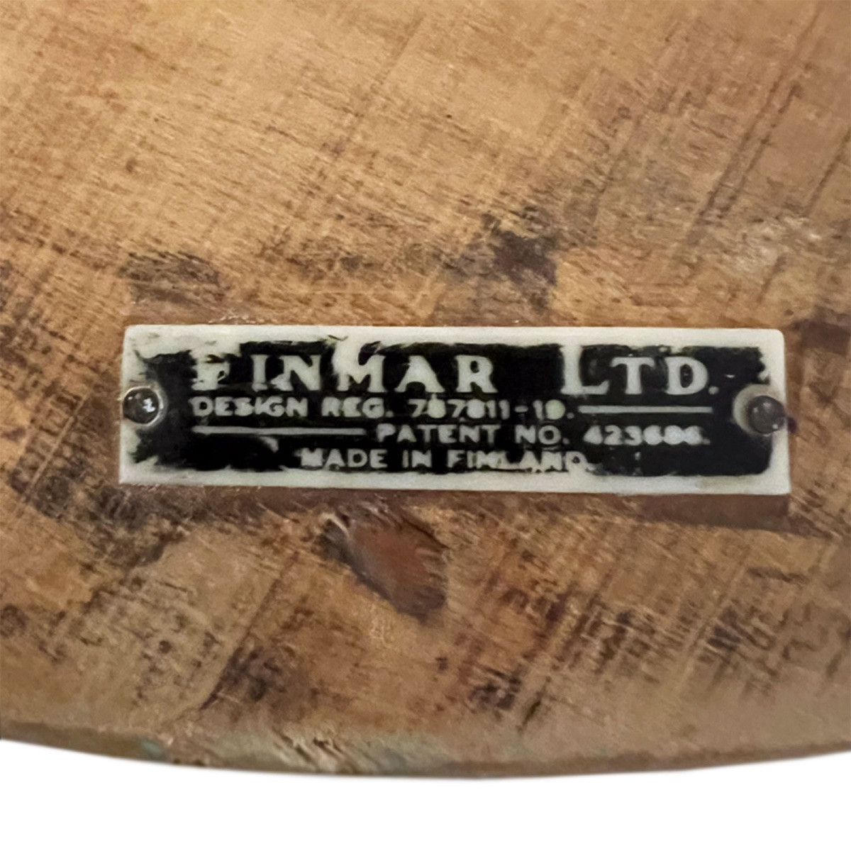 Tabouret Finmar à trois pieds, Finlande 1930-photo-3
