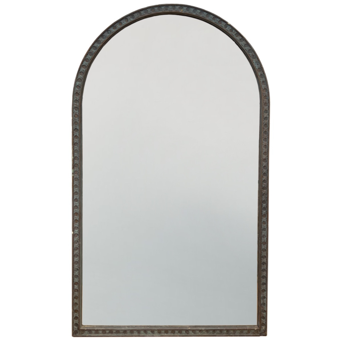 Grand miroir arqué du XIXe siècle-photo-1