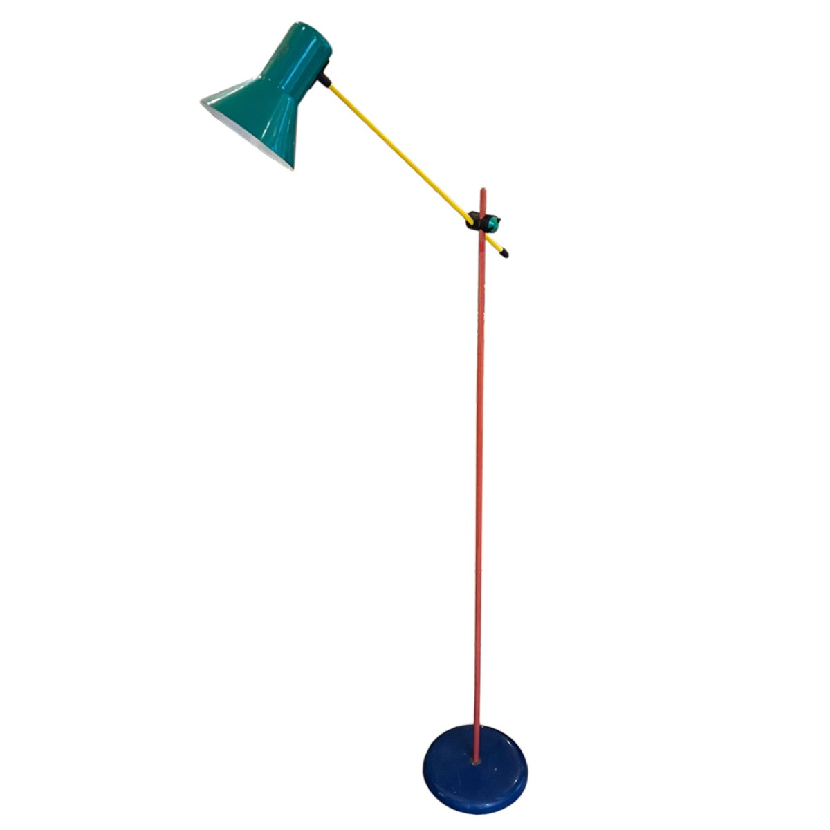 Lampadaire italien multicolore des années 1980-photo-4