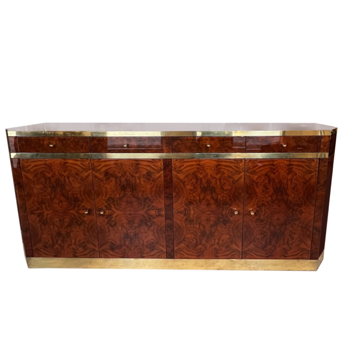 Large 1970s Sideboard By Jean-claude Mahey-photo-1