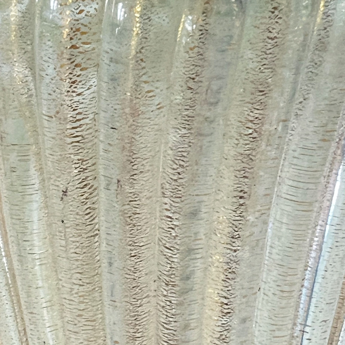 Large Pair Of Mid-century Murano Glass Table Lamps-photo-2