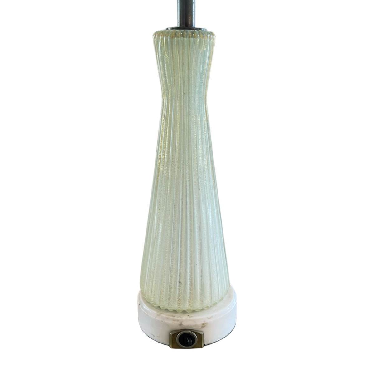 Large Pair Of Mid-century Murano Glass Table Lamps-photo-4