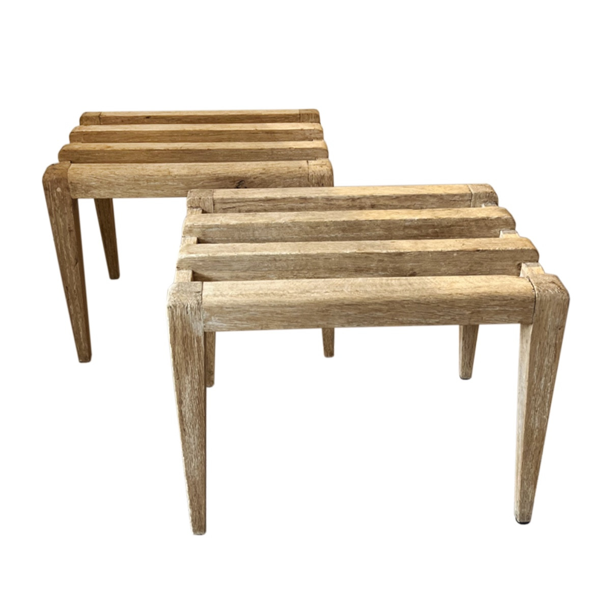 Pair Of Mid-century Thonet Luggage Racks (2 Pairs Available)