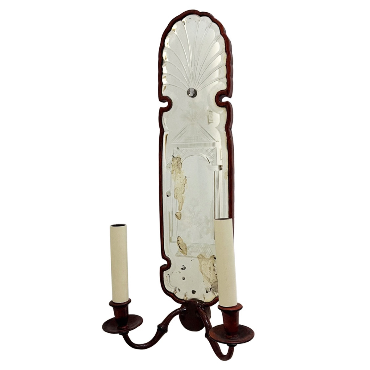 Paire d'appliques murales italiennes des années 1920-photo-3