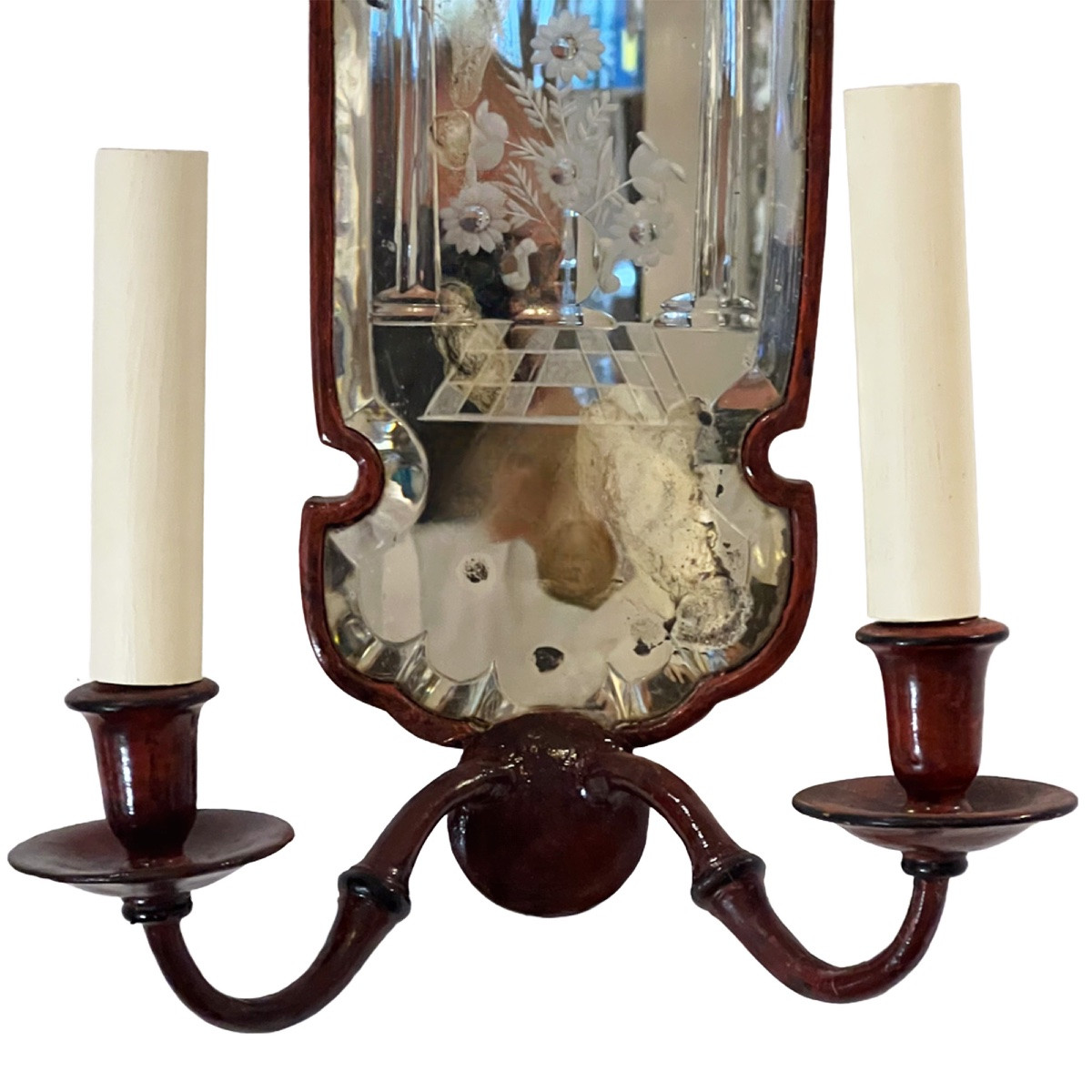 Paire d'appliques murales italiennes des années 1920-photo-7