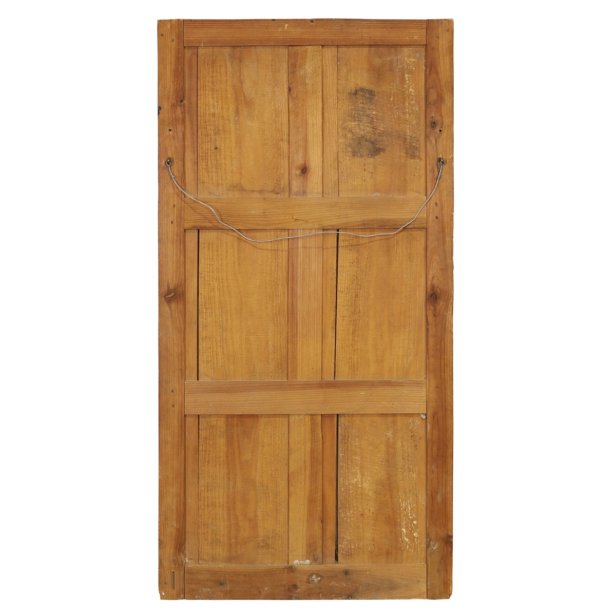 Miroir en bois doré et verre fendu français du XIXe siècle-photo-2