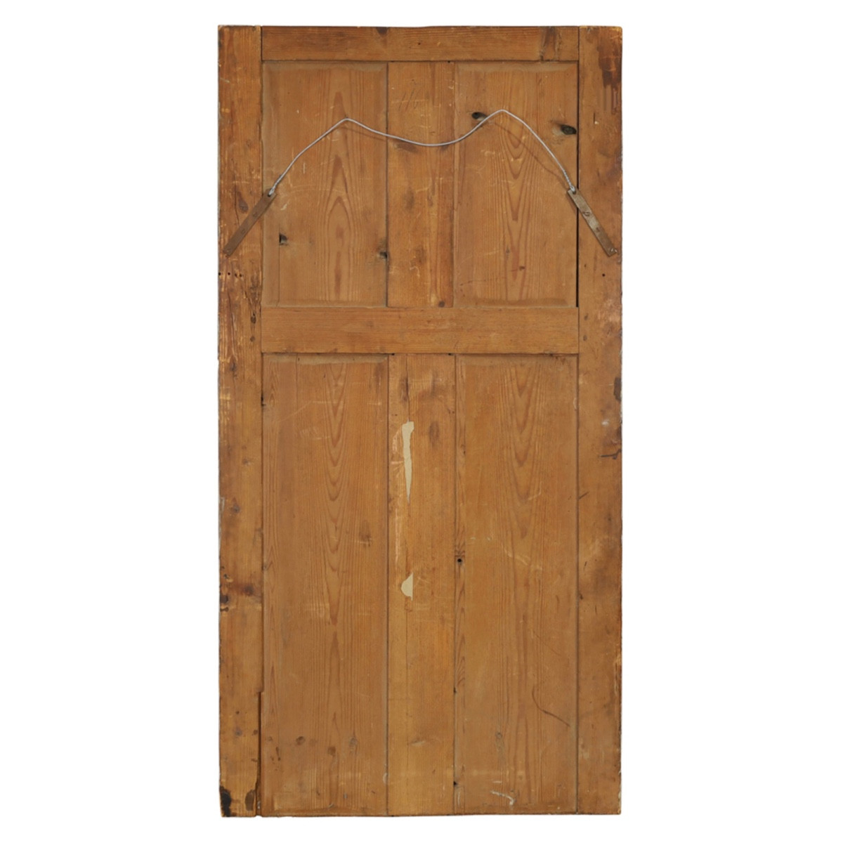 Miroir en bois doré et verre fendu français du XIXe siècle-photo-2