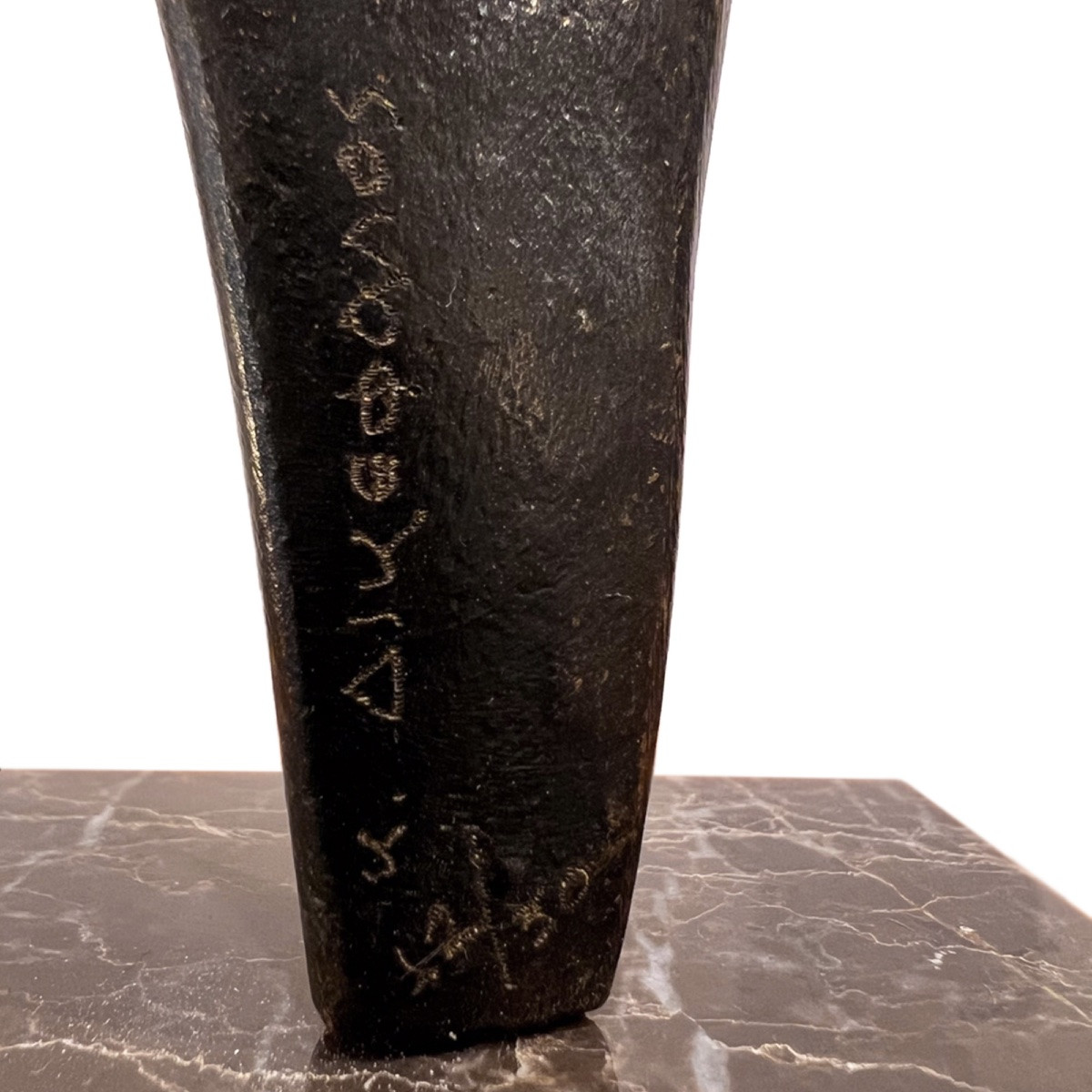  Sculpture en bronze « Danseuse », Kostas Dikefalos (né en 1956), signée-photo-1