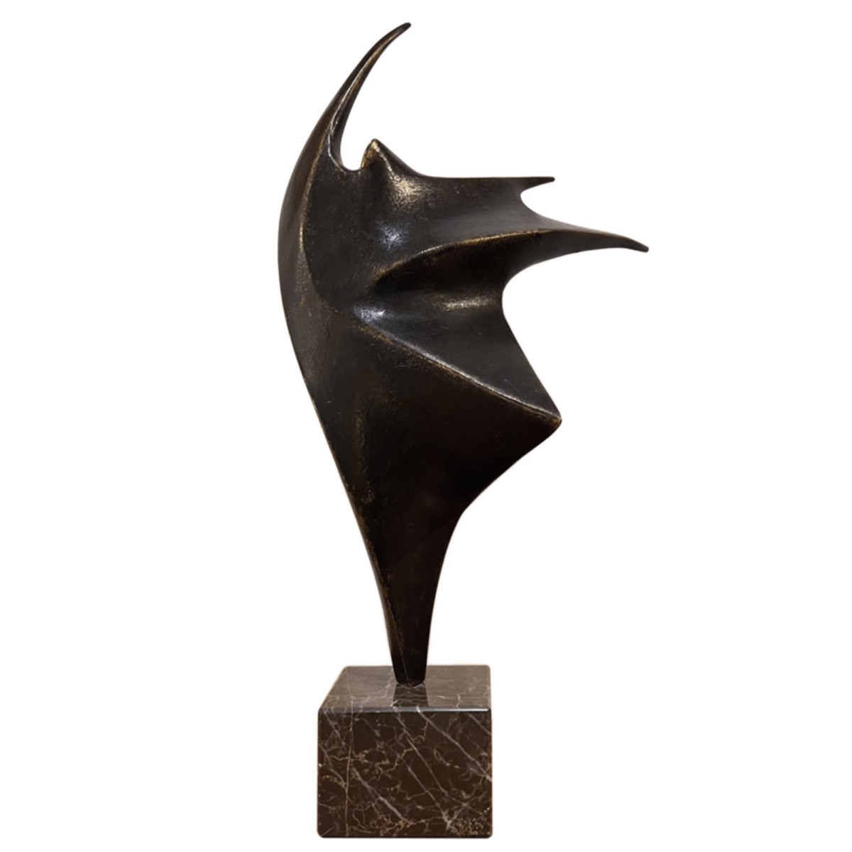  Sculpture en bronze « Danseuse », Kostas Dikefalos (né en 1956), signée-photo-3