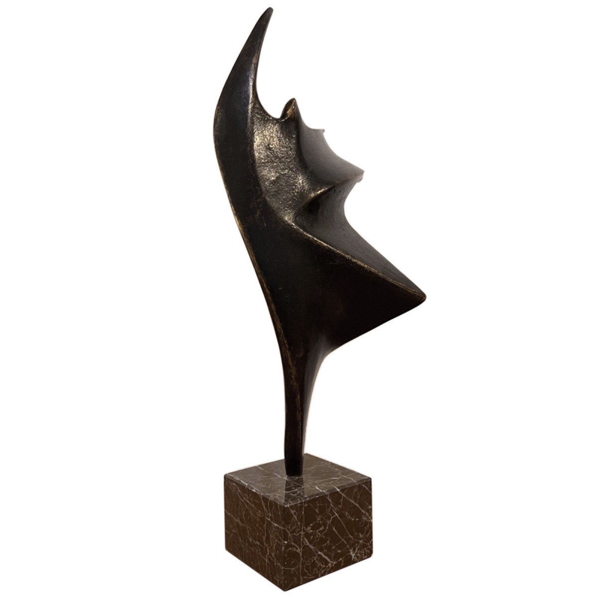  Sculpture en bronze « Danseuse », Kostas Dikefalos (né en 1956), signée-photo-4