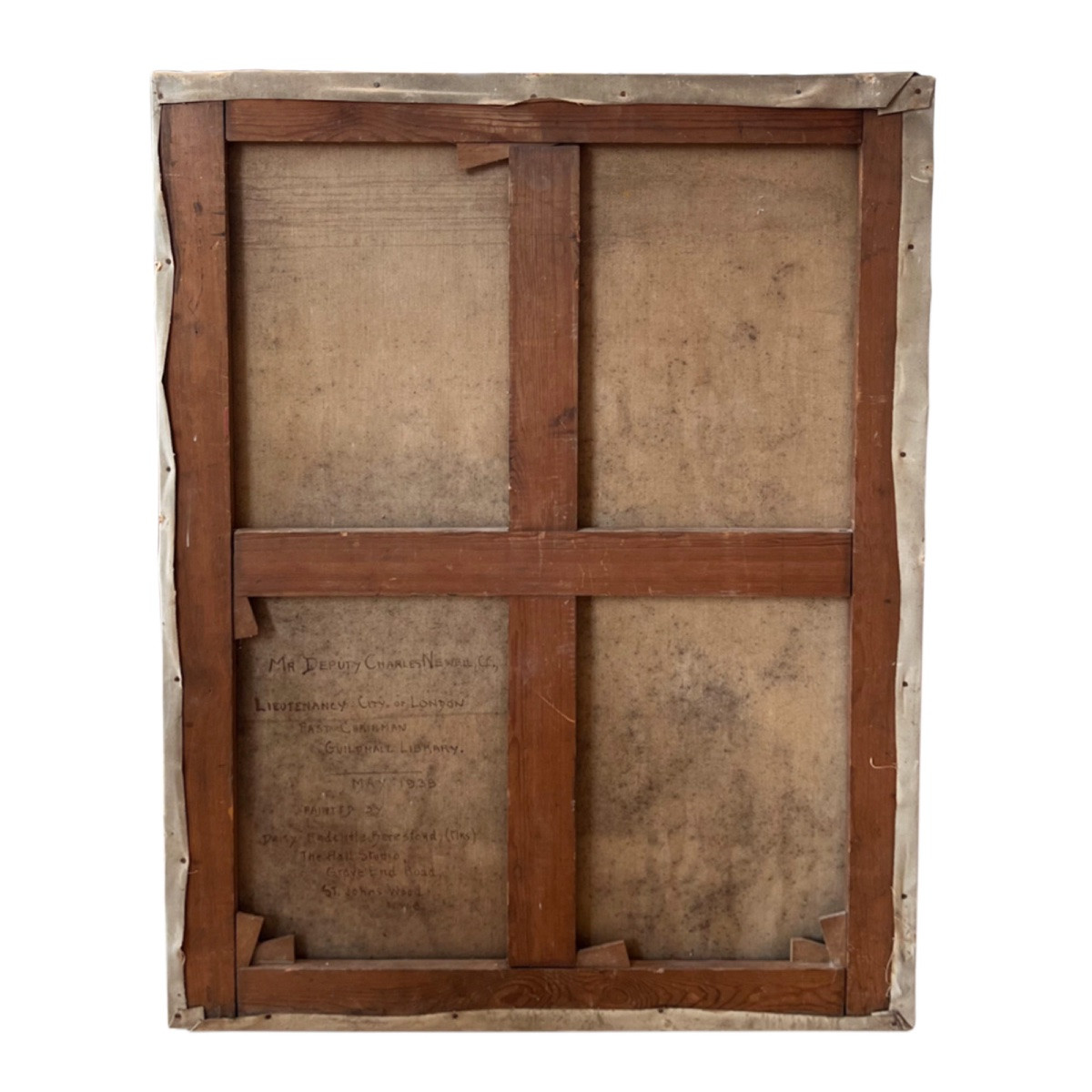 Decorative Oil Painting Of Charles Newell Cc By Daisy Beresford, 1938-photo-2