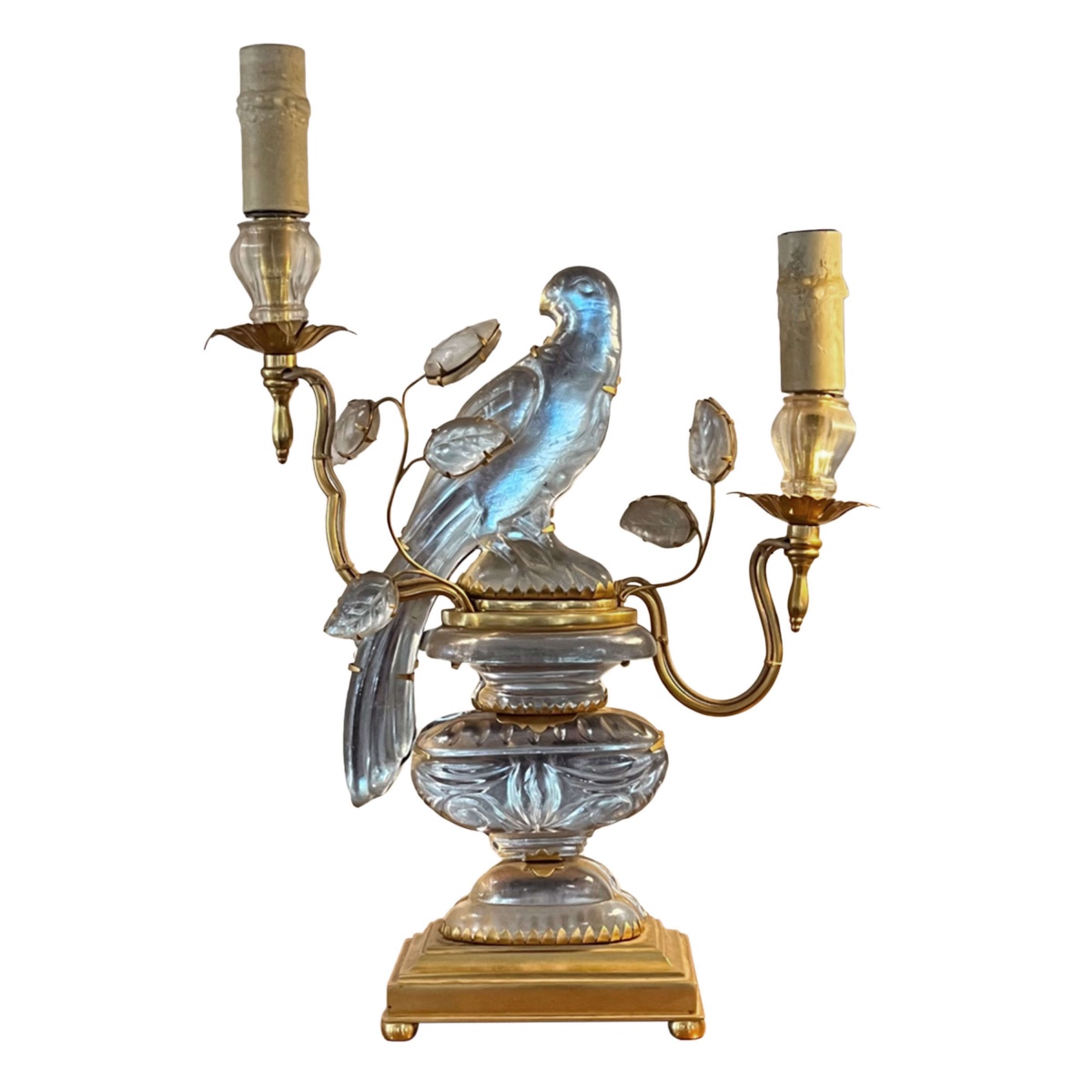Table Lamp Maison Bagues With Parrot And Urn-photo-2