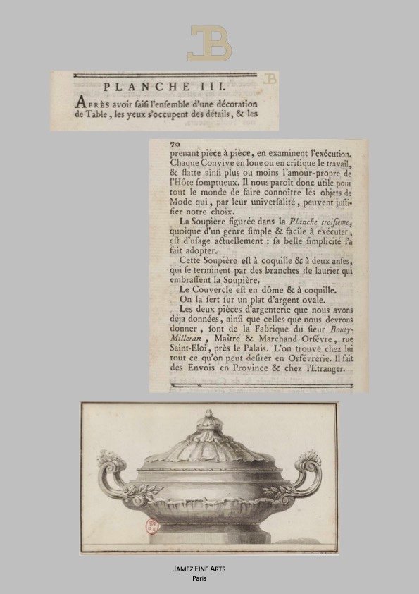 Paris, 1798-1809 - Solide Silver Jug Pot By Louis-joseph Milleraud-bouty (received In 1779)-photo-8