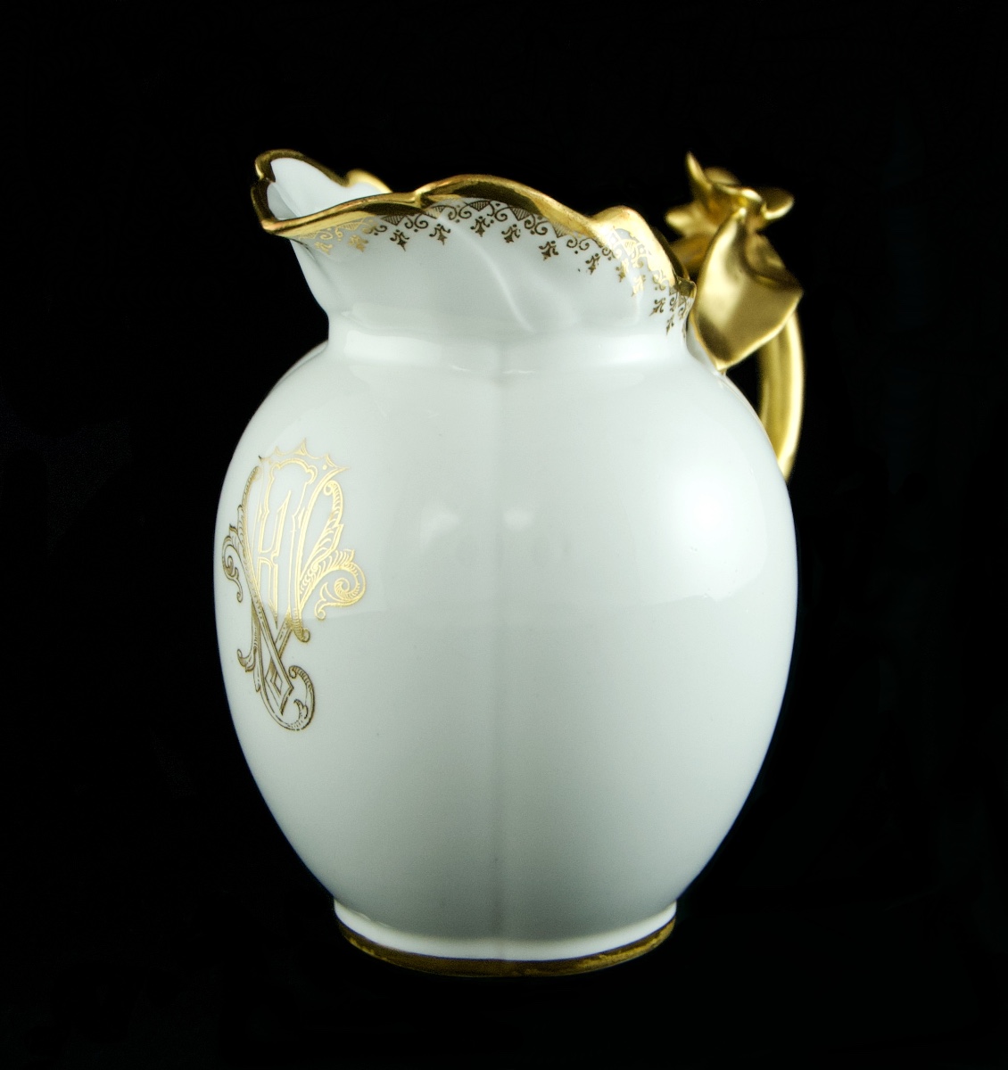 GUÉRIN Limoges – Service à thé café aux fleurs de cerisier de 27 pièces de porcelaine-photo-3